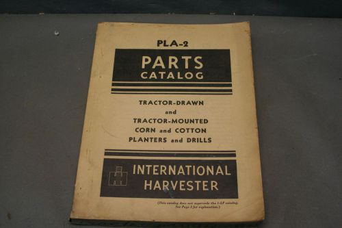 International harvester corn &amp; cotton plantes and drills parts catalog for sale