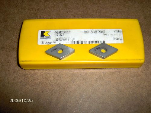 Dnga 432t0820,  gr: ky3500, &#034;kennametal&#034;  ceramic  turning  inserts,   2 pcs. for sale