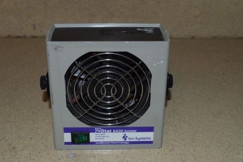 ION SYSTEMS ZSTAT 6430 IONIZER BALANCE CONTROLLED BLOWER