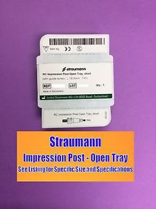 Straumann RC Impression Post Open Tray with Guide Screw, Short