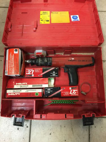 Hilti dx36m semi-automatic powder actuated tool for sale