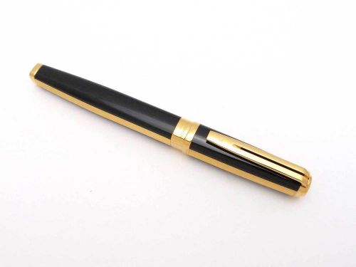 [Auth] Waterman Fountain Pen Black/Gold *No Ink/Cartridge* - G1800
