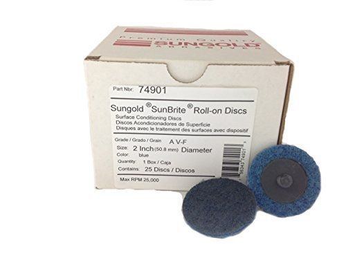 Sungold Abrasives 74901 Very-Fine Non Woven Surface Conditioning R-Type Quick