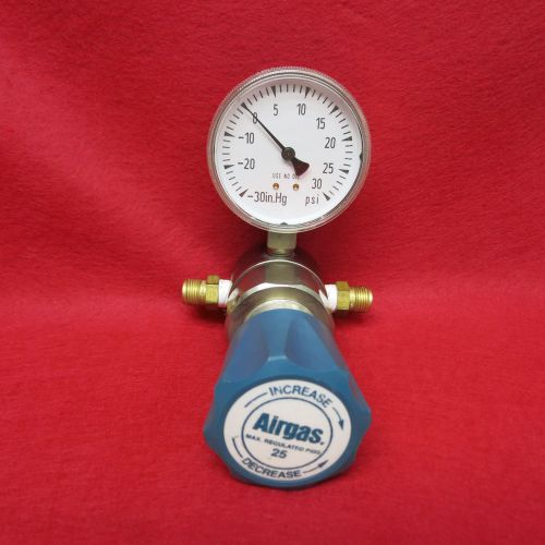 Airgas Y11 N141A Single Stage 0-25 PSI Low Pressure Regulator