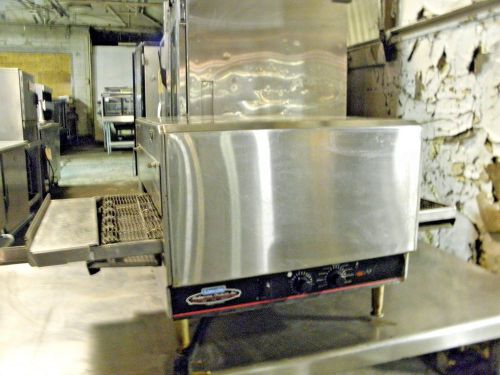 LINCOLN IMPINGER 1302 16&#034; CONVEYOR TOASTER SANDWICH BREAD PIZZA OVEN 240 VOLTS