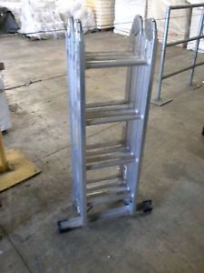 Werner folding step ladder - medium duty/commercial use - m2-8-16 for sale