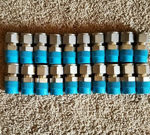 Lot Of 20 Brand New Swagelok 1/2 Tube X 1/2 MNPT Fittings SS-810-1-8