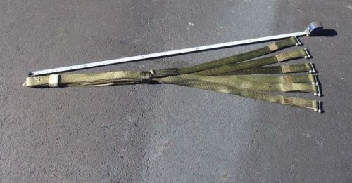 New 5&#039; US Military Multi Legged Tow Strap, Air Cargo Sling 7,500 lbs, &amp; Hardware