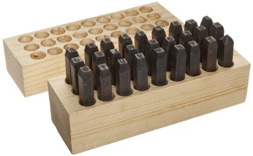 Young Bros. Young Bros 04273 27 Piece Heavy Duty Stamp Letter Set, Steel, 5/32&#034;