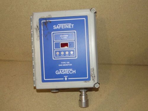 ^^ SAFETNET GASTECH TYPE 100 GAS MONITOR