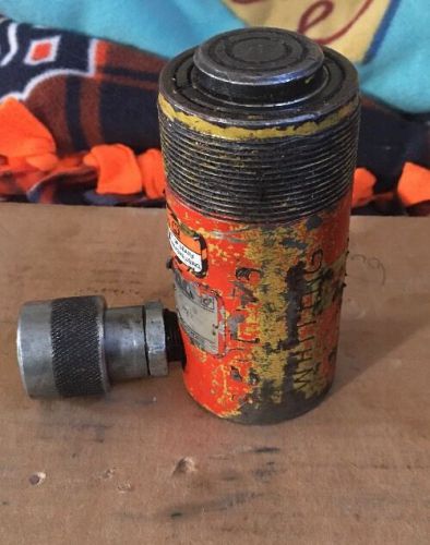 ENERPAC 10 TON HYDRAULIC CYLINDER 10,000 PSI  RC102 USED FREE SHIPPING
