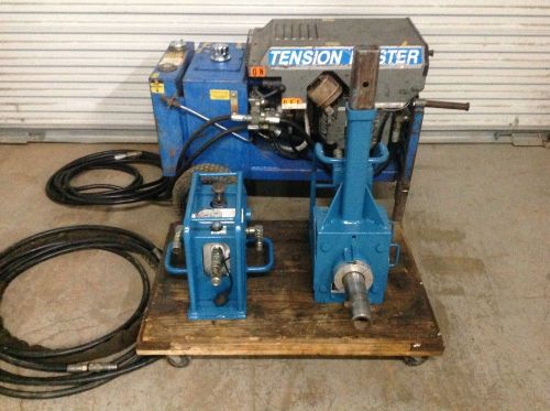 Condux fiber cable puller with hydraulic power pack for sale