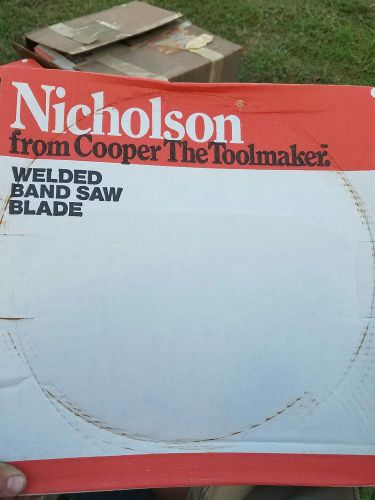 Nicholson Bi-Metalogy II Welded Bandsaw Blade 72129 1 Inch Wide  11&#039;1&#034; x1in 14vp