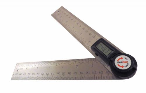 8.5&#034; gemred digital protractor goniometer angle finder ruler stainless gr200 for sale