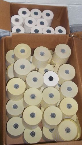 HUGE Lot 46 New Paper Rolls Currency Coin Counter ATM Supplies Thermal