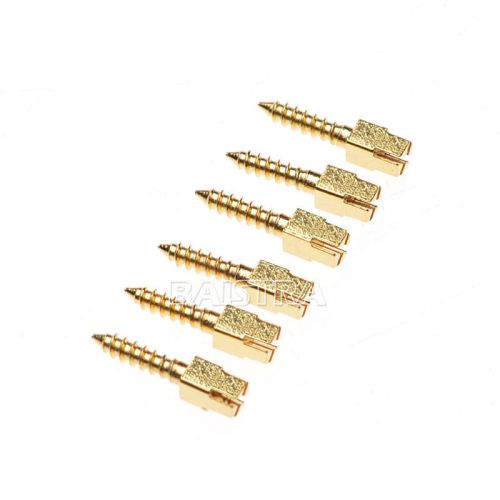 120pcs Dental Nordin Assorted Conical Screw Posts Kits Refills 24K Gold Plated