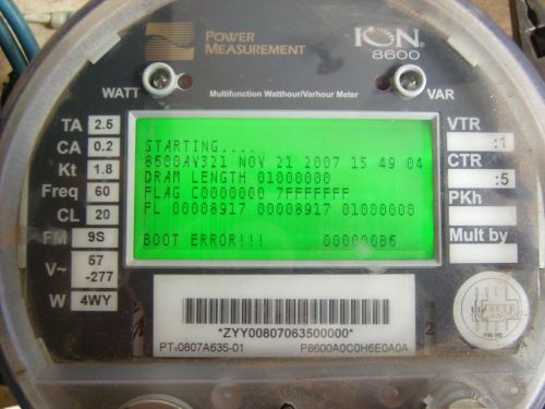 power measurement ion 8600