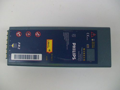 Philips M3863A Medical battery FR2 HeartStart AED OEM (2012)
