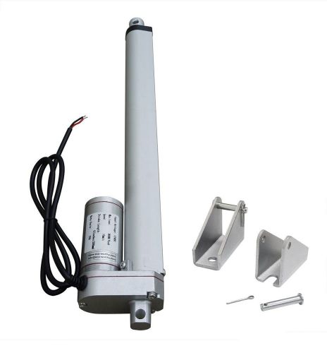 Eco-worthy 12 inch linear actuator 12&#039;&#039; stroke dc 12v heavy duty 330 pounds lbs for sale