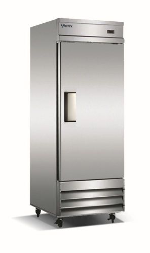 VORTEX Commercial 1 Door Reach-In Freezer - 23 Cu. Ft.
