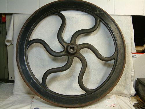 Golding &amp; co. no.6 jobber 8 x 12 letterpress original equipment flywheel /nice for sale