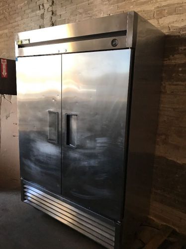 True 2 door commercial freezer t-49f for sale