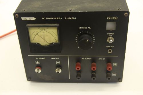 Tenma dc power supply 72-030 9-15v 30a for sale