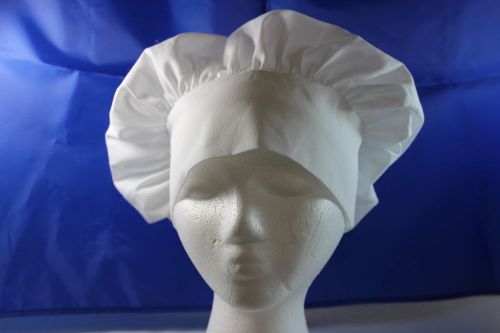 Fame fabrics white chef hat cooks cap restaurant wear for sale