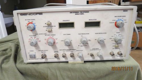 SENCORE SG80 AM-STEREO / FM-STEREO ANALYZER