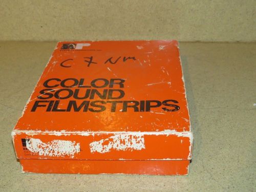 BERGWALL PRODUCTIONS COLOR SOUND FILMSTRIPS #503 MEASURING TOOLS-INSTRUCTION KIT