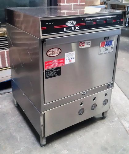 2014 cma l-1x low temperature undercounter dishwasher (30 racks per hour) for sale