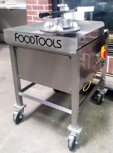 FOOD TOOLS CS-7B ROUND PRODUCT CRUMB FORMING/SPINNING MACHINE