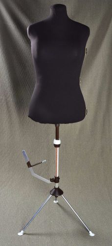 Athena vintage adjustable lightweight female torso dress form size c for sale