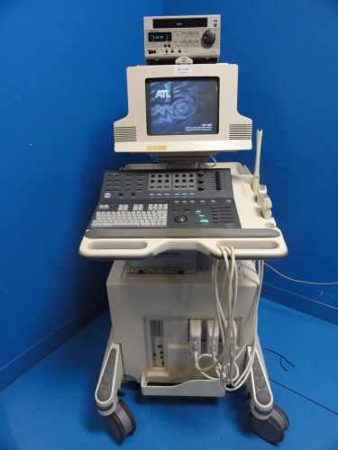 ATL HDI-5000 SonoCT ULTRASOUND W/ ATL L7-4, C5-2 &amp; C8-4V Transduceres (11482)