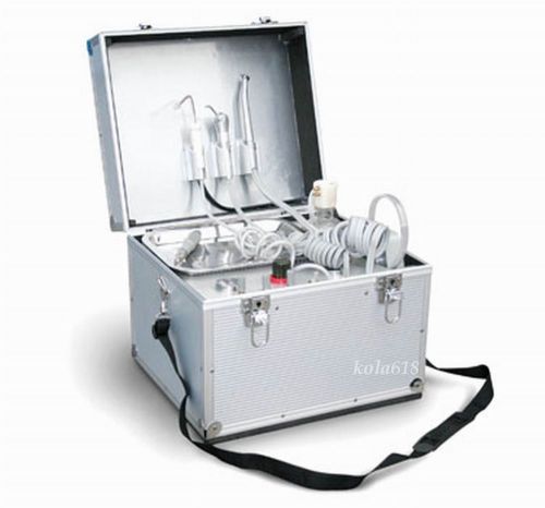 Dental Portable Dental Unit Metal Mobile Case 4 holes KOLA