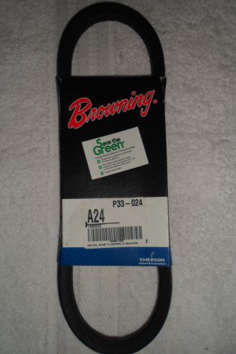 NEW Browning A24 26&#034; Replacement Drive Belt P33-024 Emerson Industrial