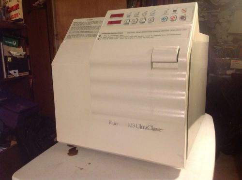 Used ritter m9 ultraclave autoclave sterilizer for sale