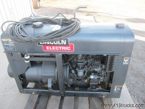 2007 lincoln classic 300d engine driven welder generator perkins 32 hp motor for sale