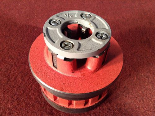 PT 37390 Die Head 1/2&#034; -Fits Ridgid 12R Manual Threader/Ridgid 700-Includes Dies