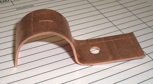 1-1/4&#034; copper 1 hole strap box of 100 - new! never used! 44730125 for sale