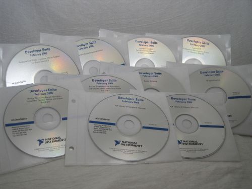 National Instruments Developer Suite 2006 February 10 CD Set