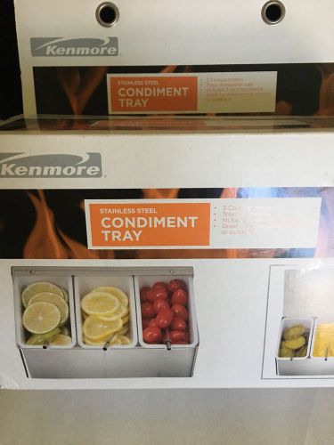 Kenmore Stainless Steel Condiment Tray