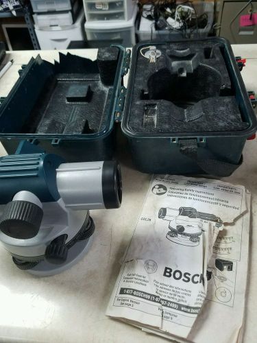 BOSCH GOL26 26X POWER LENS AUTOMATIC OPTICAL LEVEL IN EXCELLENT CONDITION