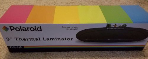 NEW Polaroid 9&#034;  PLM-412 Laminator Thermal Laminating Machine