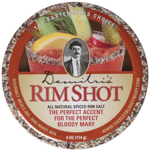 Demitri&#039;s Bloody Mary Spiced Rim Salt 4 Oz.