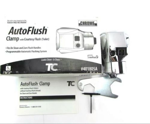 Rubbermaid TC 401805A Auto Flush Clamp Toilet fits Sloan &amp; Zurn  *NEW