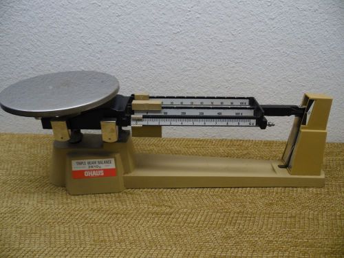 OHAUS 2610g Triple Beam Balance Scale Lab Analytical Weighing