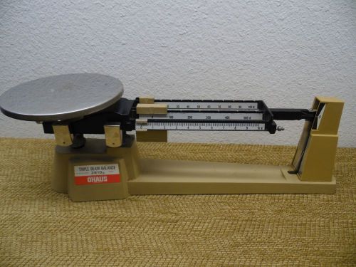 Ohaus 2610g triple beam balance scale lab analytical weighing for sale