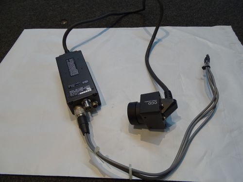 Sony XC-77BB CCD Video Camera Module w/ remote head and power cable TESTED