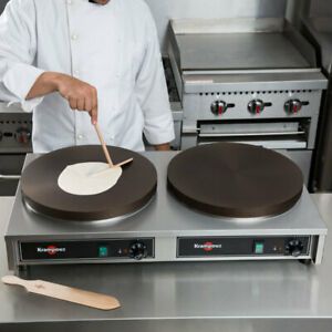 Hatco Krampouz KCME.2RCT2620 34&#034; x 17&#034; Dual Electric Cast Iron Crepe Maker